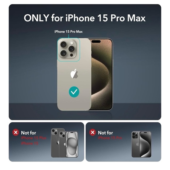 iPhone 15 Pro Max ESR Case MagSafe compatible - clear - Picture 2 of 7